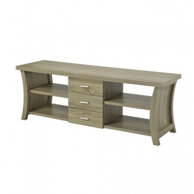 DT 60' TV STAND DARK TAUPE